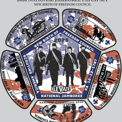 2026 National Jamboree Patch Set